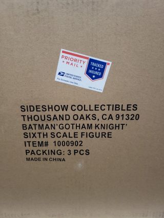 Sideshow Batman Gotham Knight 1:6 Scale Figure