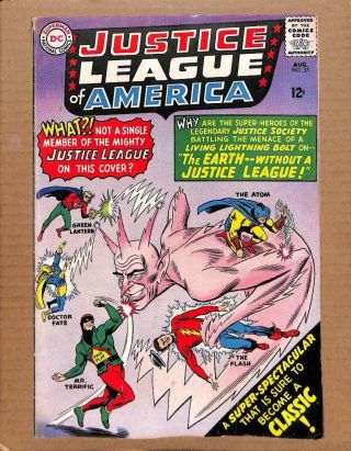 Justice League Of America 37 - Wonderwoman Flash Green Lantern Dc Comics
