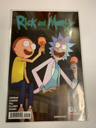 Rick And Morty 1 3rd Print Oni Press Rare