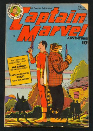 Captain Marvel Adventures 113 - Fawcett (1950) Shazam - Mr.  Tawny - Golden Age