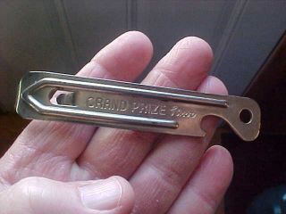 Rare Grand Prize Beer Bottle Can Opener