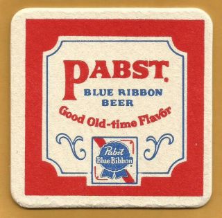 16 Pabst Blue Ribbon Good Old - Time Flavor Beer Coasters
