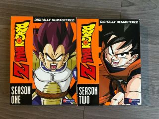 Nib - Dragon Ball Z - Seasons 1 & 2 - Digitally Remastered Dvd 