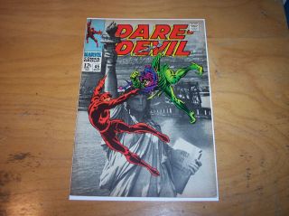 Daredevil 45 Marvel Comics Vol.  1 No.  45 Oct 1968 Fn 6.  0