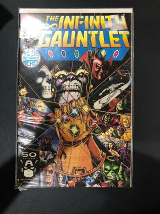 The Infinity Gauntlet 1 First Issue - Marvel July 1991
