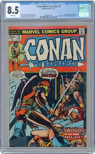 Conan The Barbarian (marvel) 23 1973 Cgc 8.  5 2009865009
