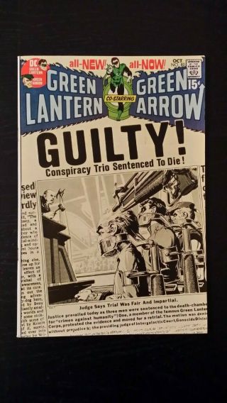 1970 Dc Comics Green Lantern 80 Vf - Neal Adams Art Flat Rate S/h