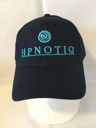 Hpnotiq Nos 90s Liquor Advertising Baseball Hat Cap Blue