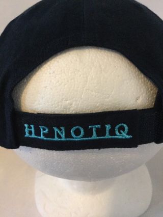 HPNOTIQ NOS 90s Liquor Advertising Baseball Hat Cap Blue 3