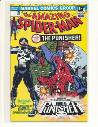 Spider - Man 129 Lionsgate Reprint - 1st Punisher Vf/nm Cond.