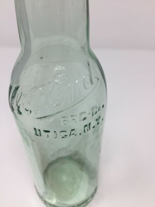 Vintage Utica Club Beer Bottle 12 1/2 Oz West End Brewing Co