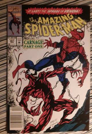 The Spider - Man 361,  362,  363 - 1st Carnage