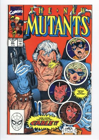 Mutants 87 Vol 1 Almost Perfect 1st Appearance Of Cable