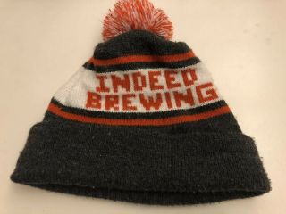 Indeed Brewing Brewery Minneapolis Stocking Cap Hat No Flaws
