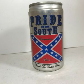 Pride Of The South 12 Oz Beer Can Bottom Opened