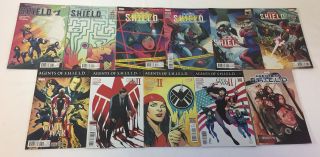 Marvel Agents Of Shield 1 - 10 Full Set Plus Guidebook S.  H.  I.  E.  L.  D.  Tv Series