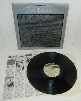 Bolt Thrower The Peel Sessions 1988 Strange Fruit / Bbc Uk 12 " P/s