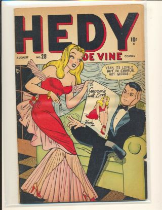 Hedy Devine Comics 28 Vg,  Cond.