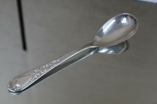 Stieff Betsy Patterson Engraved Sterling Silver Sugar Spoon 6 "
