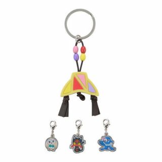 Pokemon Center Island Challenge Amulet Plastic Figure Key chain With Charms 4