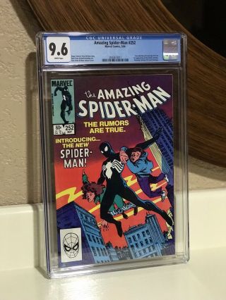 Spiderman 252 Cgc 9.  6 Near,  1984 White Pages - Fresh From Cgc