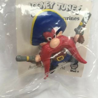Looney Tunes - Yosemite Sam - Collector Figurine From Shell 1990 Vintage