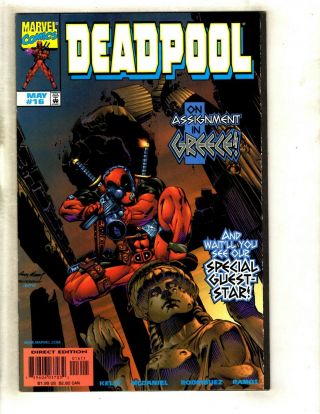 Deadpool 16 Nm Marvel Comic Book X - Men X - Force Wolverine Cable Domino Ek8