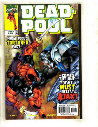 Deadpool 18 Nm Marvel Comic Book X - Men X - Force Wolverine Cable Domino Ek8