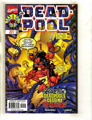 Deadpool 21 Nm Marvel Comic Book X - Men X - Force Wolverine Cable Domino Ek8