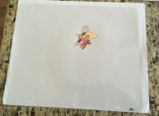 The Pink Panther Production Cel,  LASER BACKGROUND 2