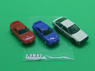 A133 Initial D Toy Car 3 Set Mr2 Sw20 & Ae86 Trueno & Eunos Roadster