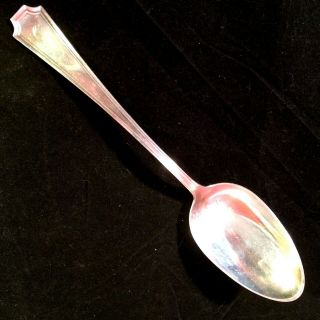 Durgin Fairfax Tablespoon Serving Spoon Solid Sterling Silver C Monogram Rare