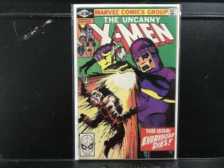 Uncanny X - Men 142 (1963 Series Marvel) Death Of Future Wolverine - Ship Deal