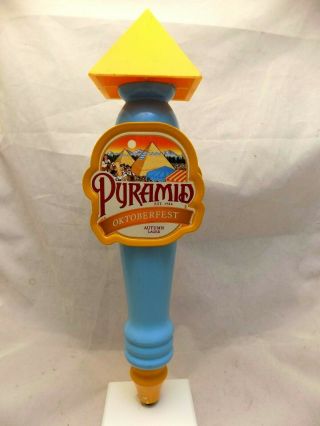 Pyramid Brewery Oktoberfest Autumn Lager Beer Tap Handle 11 "