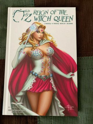 Grimm Fairy Tales Oz Reign Of The Witch Queen Volume 3 1/250 Hardcover Book Nm