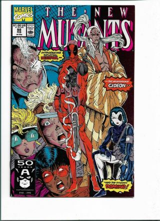 The Mutants 98 1st Appearance Of Deadpool Vf