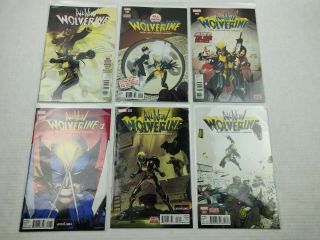 All - Wolverine 1 2 3 4 5 6 1st Gabby Honey Badger Marvel 2016 Marvel Comic