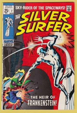 Silver Surfer 7 Nm - (9.  2) Early Frankenstein’s Monster,  Last Giant - Size Issue
