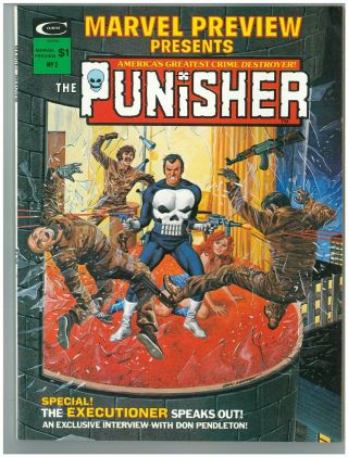 Marvel Preview 2 Nm (9.  4) 1st Origin Punisher 1st Dominic Fortune Key 1975