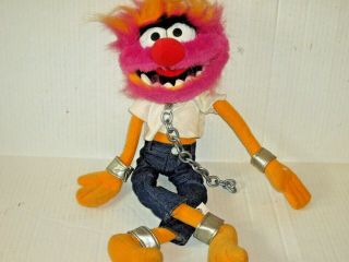 Muppets 22 " Animal Drummer Monster Chains Plush Toy Doll Nanco