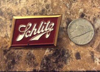 Vintage 1950’s Schlitz Beer Pinback Badge Drivers Pin