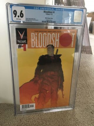 Bloodshot (2012) 1 Ribic 1:50 Variant Cgc 9.  6 Valiant Comics
