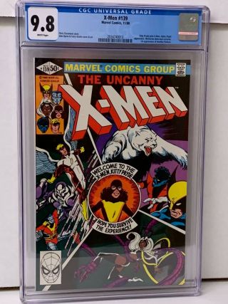 X - Men Uncanny 139 (marvel 1980) Cgc Certified 9.  8 W/p Kitty Pride Joins X - Men