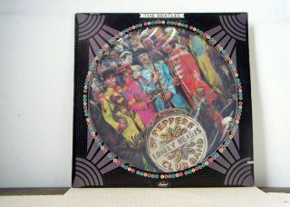 The Beatles Picture Disc Lp Sgt.  Pepper 