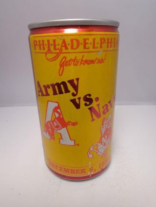 Dr Pepper Army Vs.  Navy 1986 Stay Tab Soda Pop Can Football Basketball Baseball