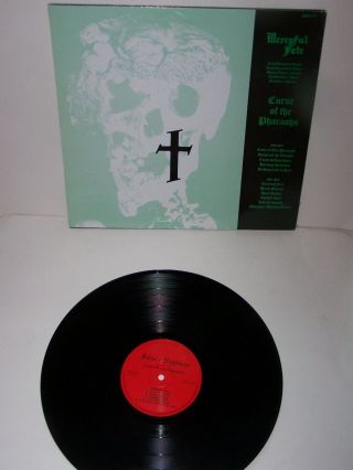 Mercyful Fate - Curse of the Pharaohs LP record King Diamond - Vocals 3