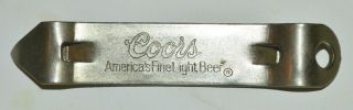 Vintage Coors,  Can And Bottle Opener,  America 