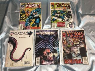 Venom 5 Book Set Spider - Man Villain 13,  11,  Hunted,  Nights Of Vengeance