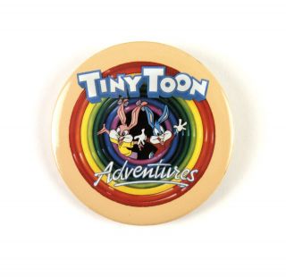 1989 Warner Brothers Tiny Toon Adventures 2 " Movie Pinback Button