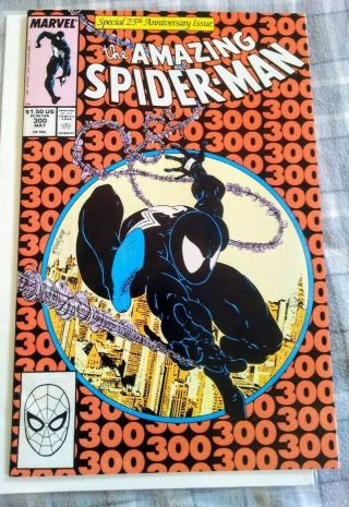 The Spider - Man 300 (may 1988,  Marvel),  1st App Venom,  See Pictures